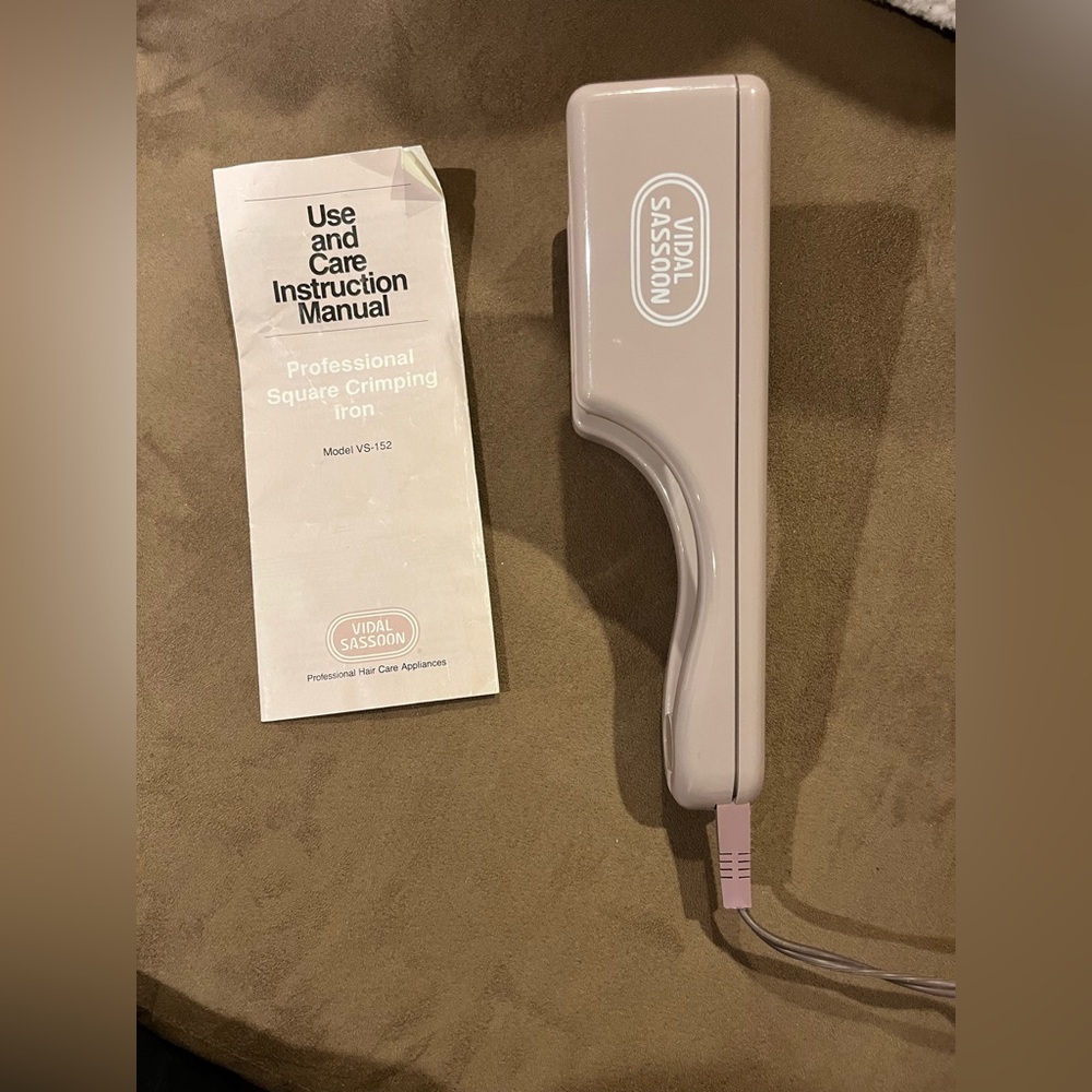 Vidal Sassoon Crimping tool - Light Pink